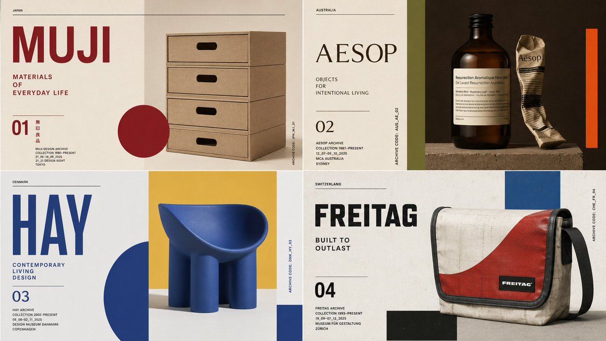 Asymmetric modernist exhibition poster with one dominant topic-derived hero and bold geometric grid